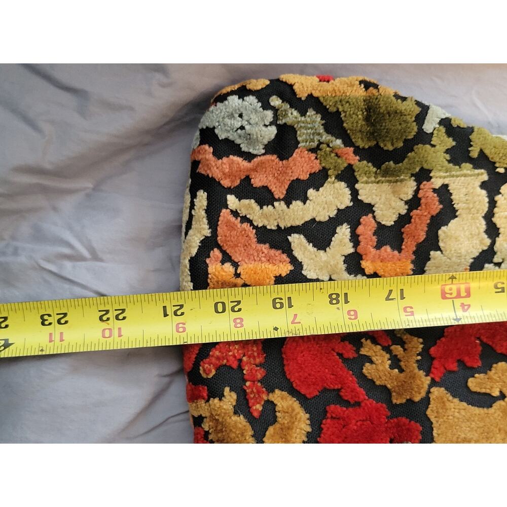 Vintage 70s Carpet Bag Purse Bohemian Festival Retro Mod Coachella Hippie Retro - Picture 10 of 11